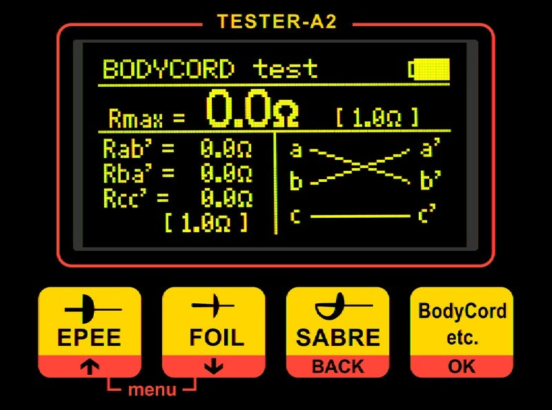 総合フェンシングテスター TESTER-A2