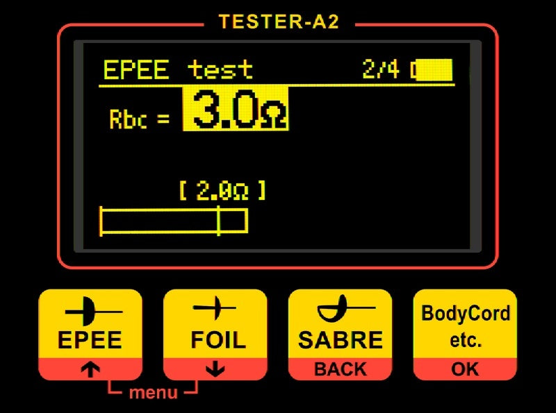 総合フェンシングテスター TESTER-A2