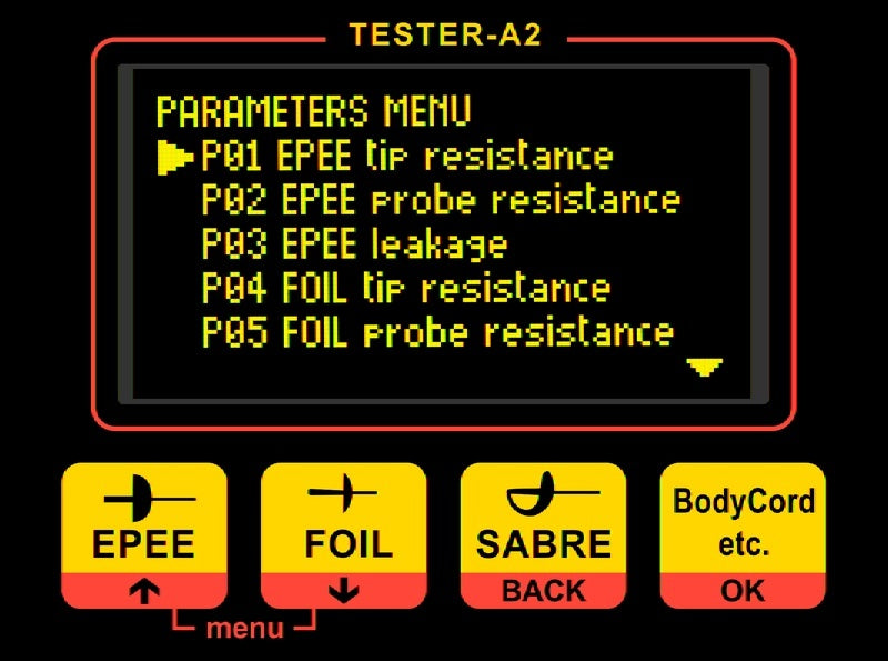 総合フェンシングテスター TESTER-A2